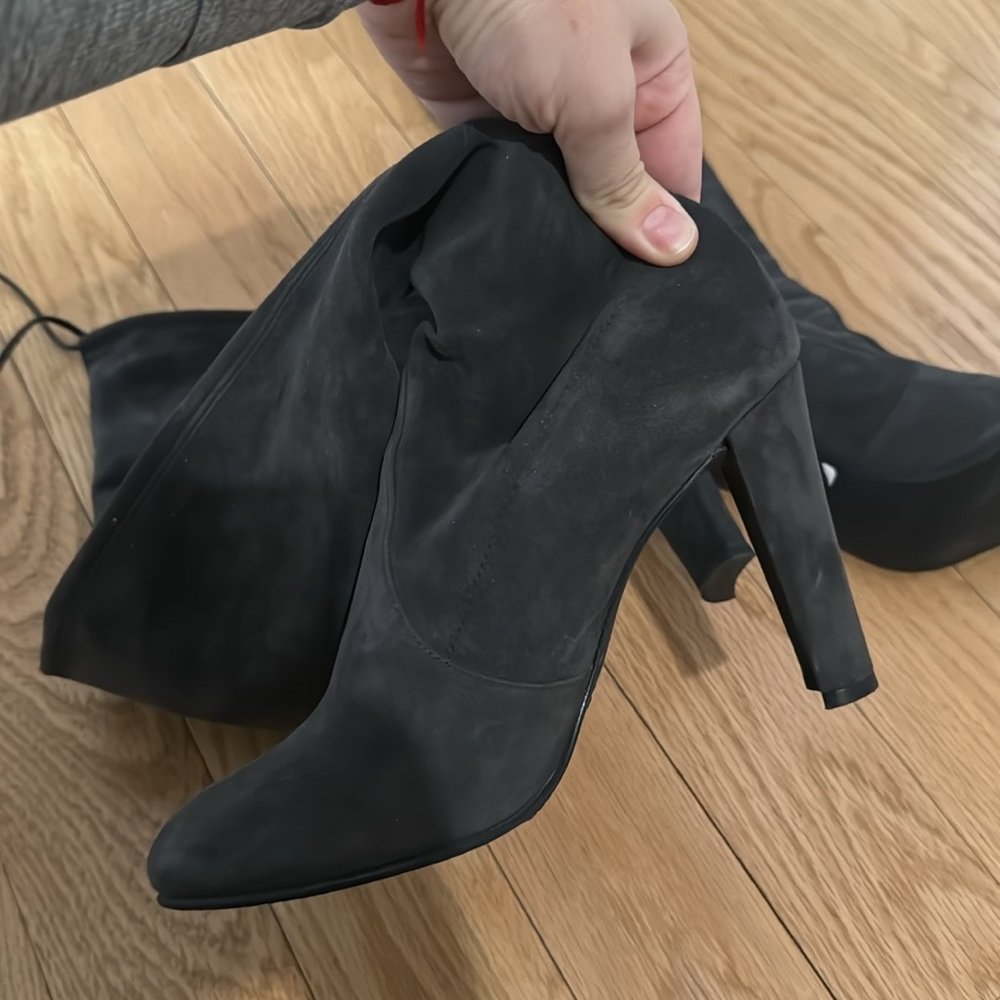 Stuart Weitzman Suede Highland Boot - image 5